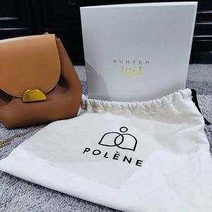 Polene Numéro Un Mini Bag (Camel)